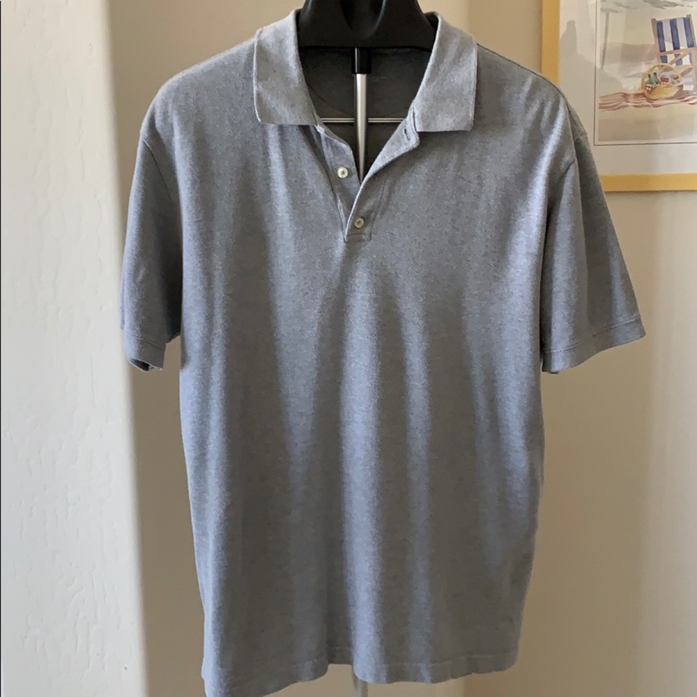Men’s Gray GAP Polo/Golf Shirt Size L